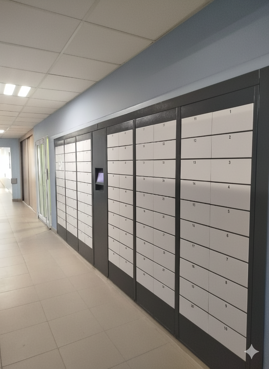 Smart Locker System - Automated 24/7 Pharmacy Medication Storage